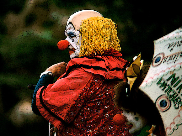 Two clowns