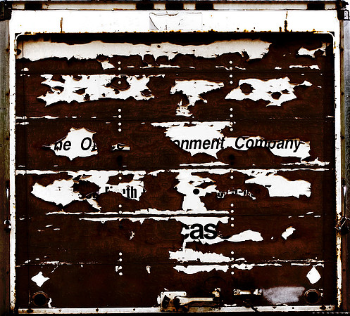 Peeling paint advertisement