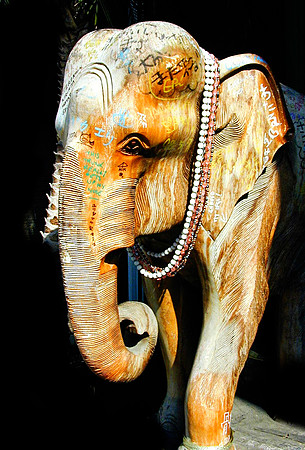 Wooden Elephant